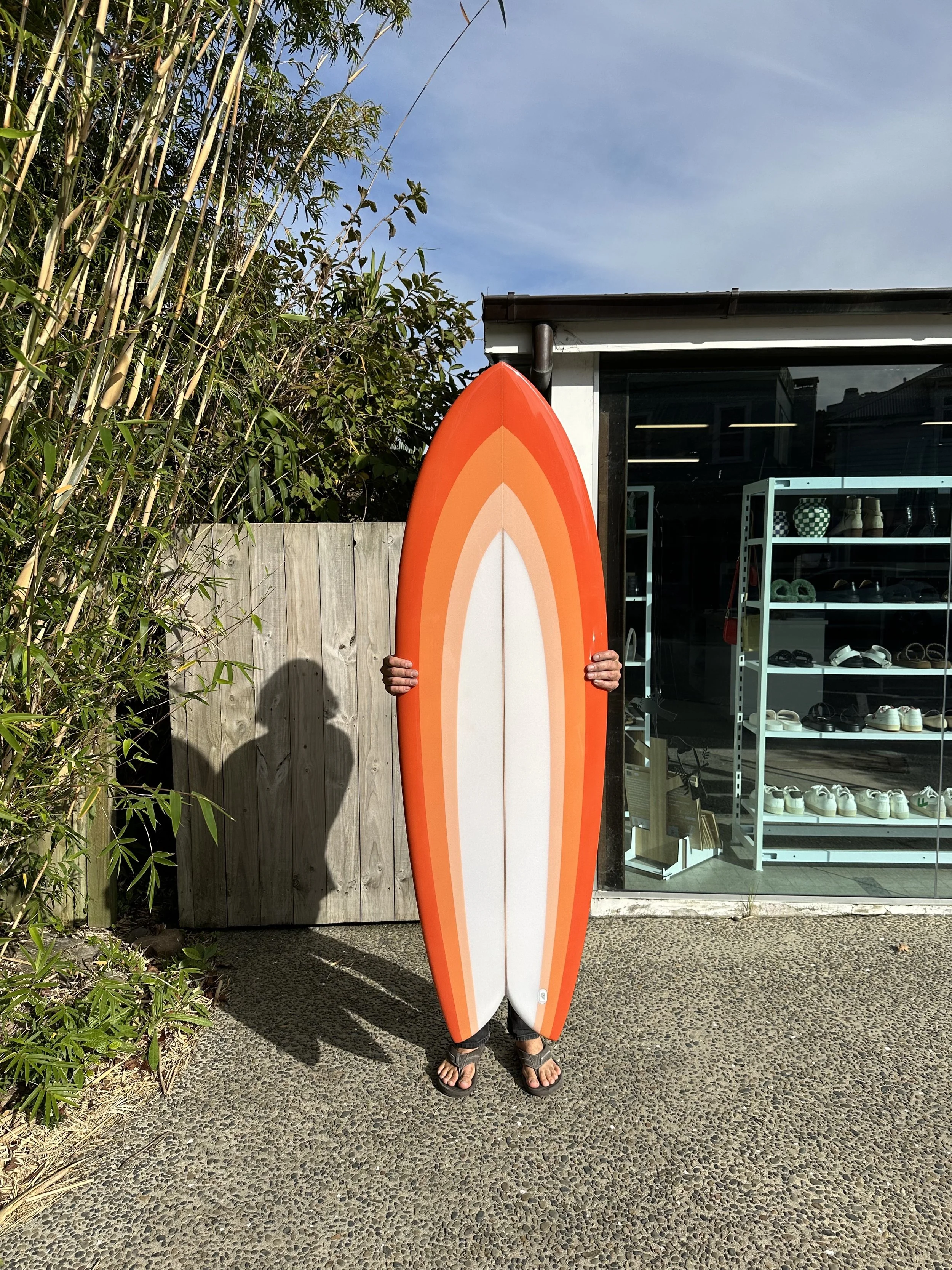 5'5 keel Fin Fish — By Marsden Surfboards